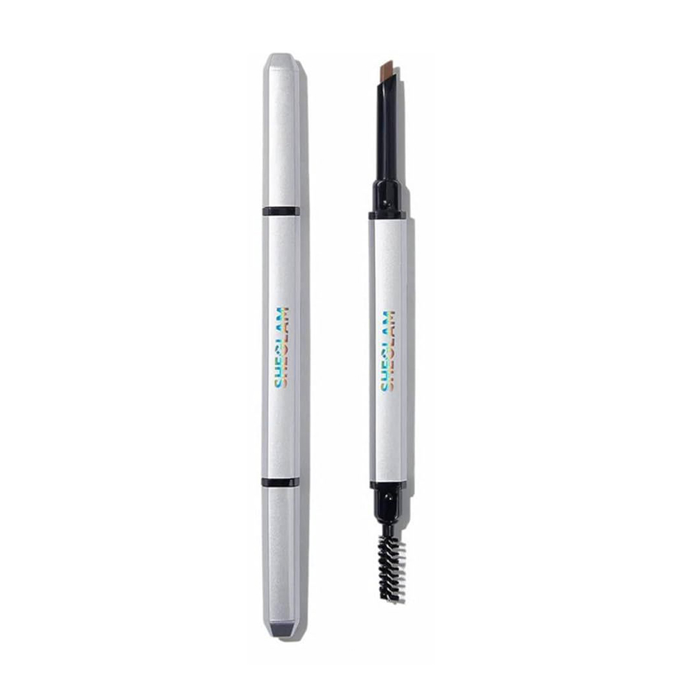 

Двосторонній олівець для брів Sheglam Dual-Ended Fine Eyebrow Pencil, Light Brown, 0.2 г
