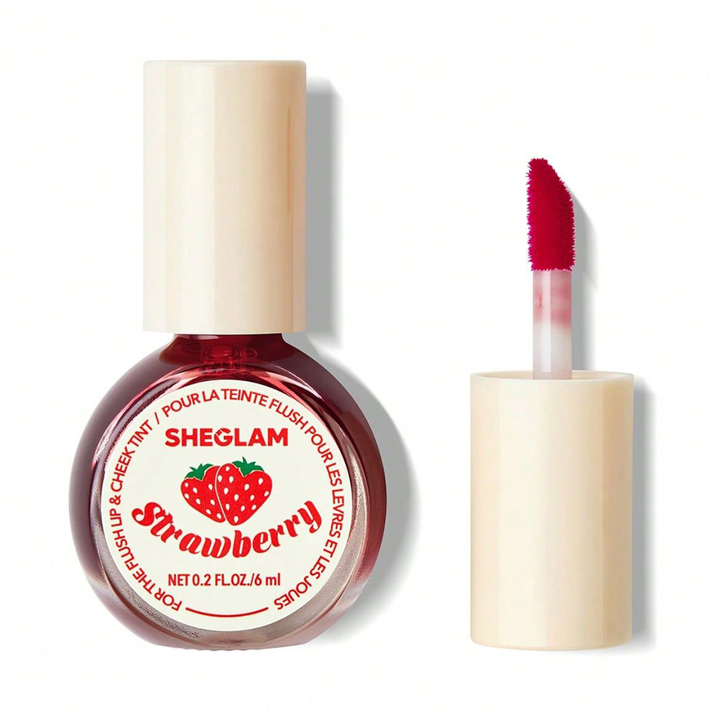 

Тінт для щік та губ Sheglam For The Flush Lip & Cheek Tint, It's Chili, 6 мл