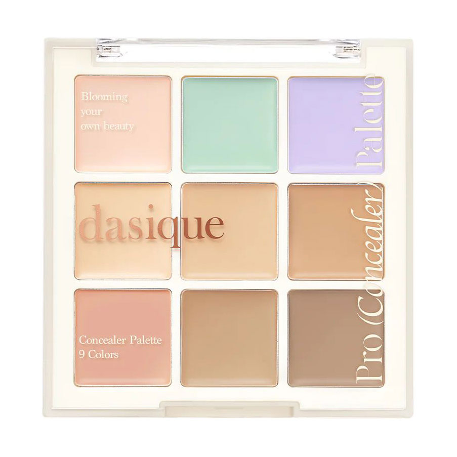 

Палетка консилерів для обличчя dasique Pro Concealer Palette, 01 Cover, 9 г