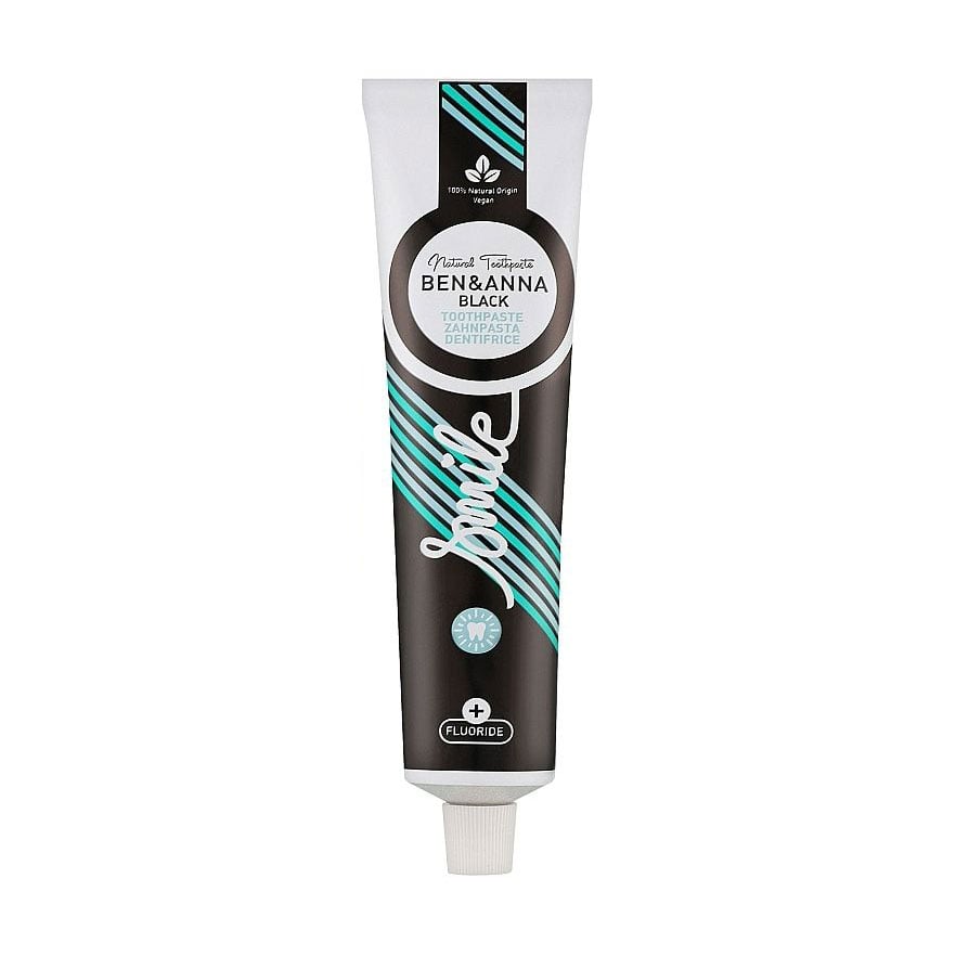 

Натуральна зубна паста Ben & Anna Smile Natural Toothpaste Black, 75 мл