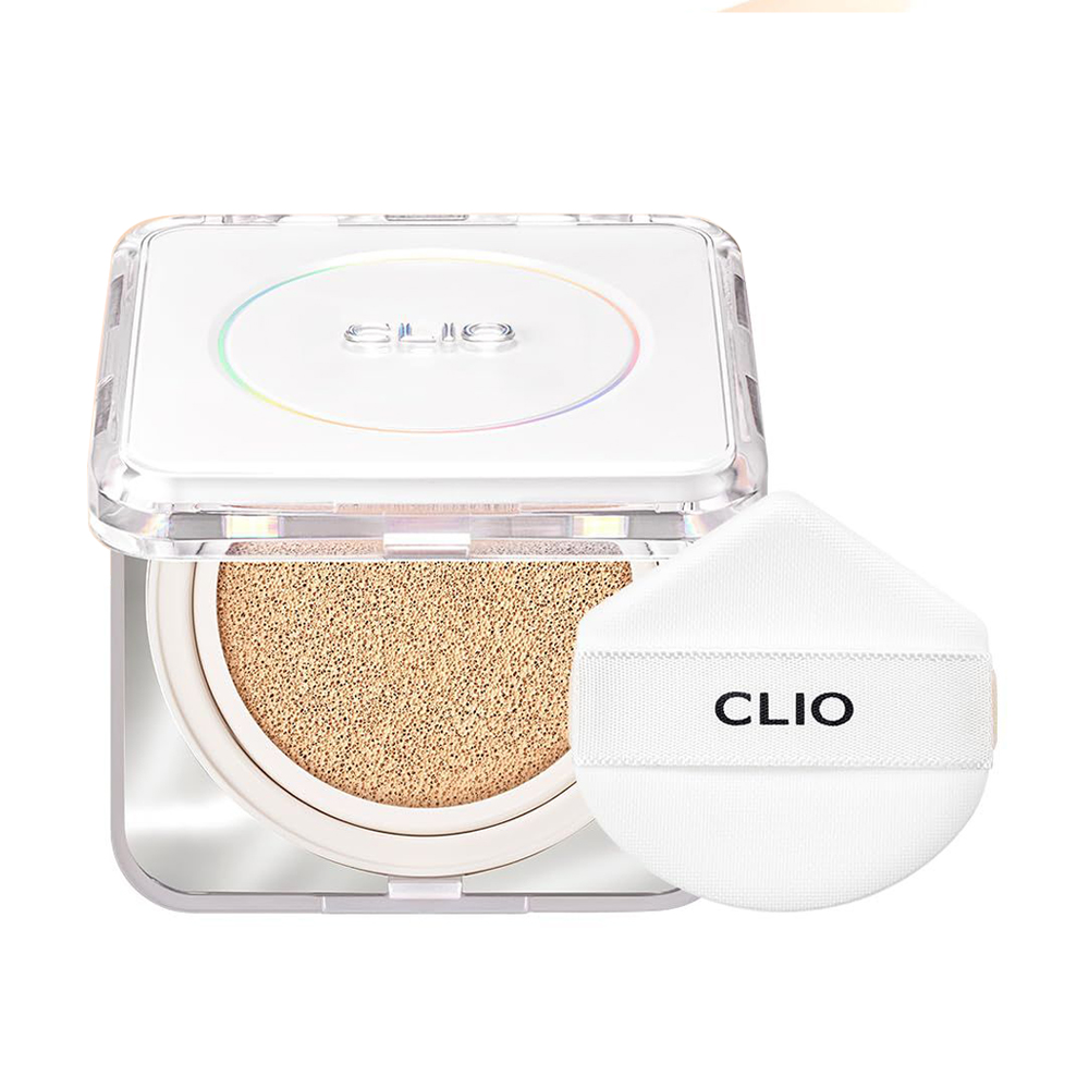 

Тональний кушон-хайлайтер для обличчя Clio Kill Cover Founwear Cushion Set, SPF 40 PA++, 23N Ginger, 30 г