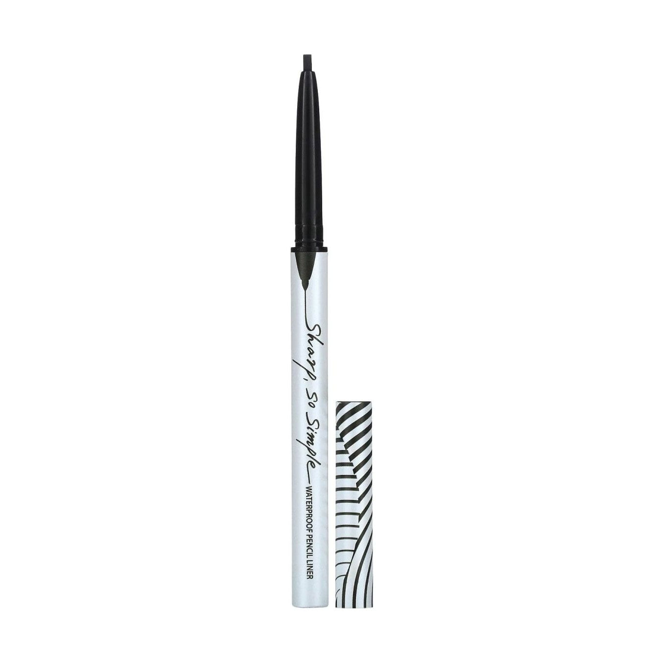

Водостійкий олівець-лайнер для очей Clio Sharp So Simple Waterproof Pencil Liner 01 Black, 0.14 г