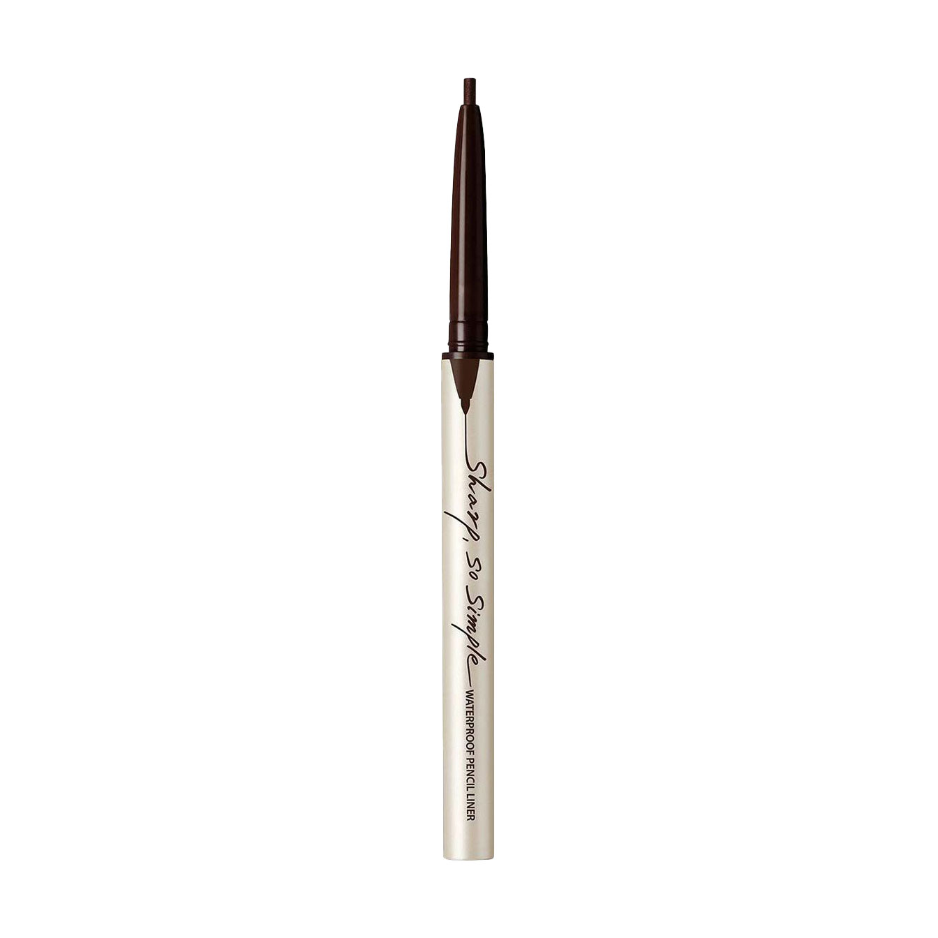 

Водостійкий олівець для очей Clio Sharp So Simple Waterproof Pencil Liner 02 Brown, 0.14 г