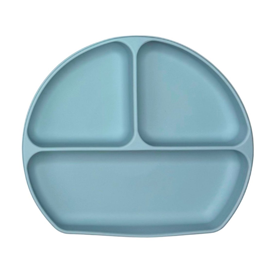 

Дитяча тарілка Lindo секційна, силіконова, на присосці, сіра, від 4 місяців, 500 мл (964-2)