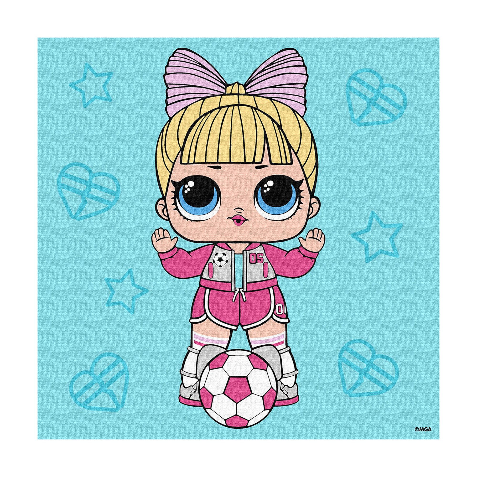 

Картина за номерами Ideyka L.O.L Surprise! Game on. Suite Princess, 25*25 см (KHO1319)