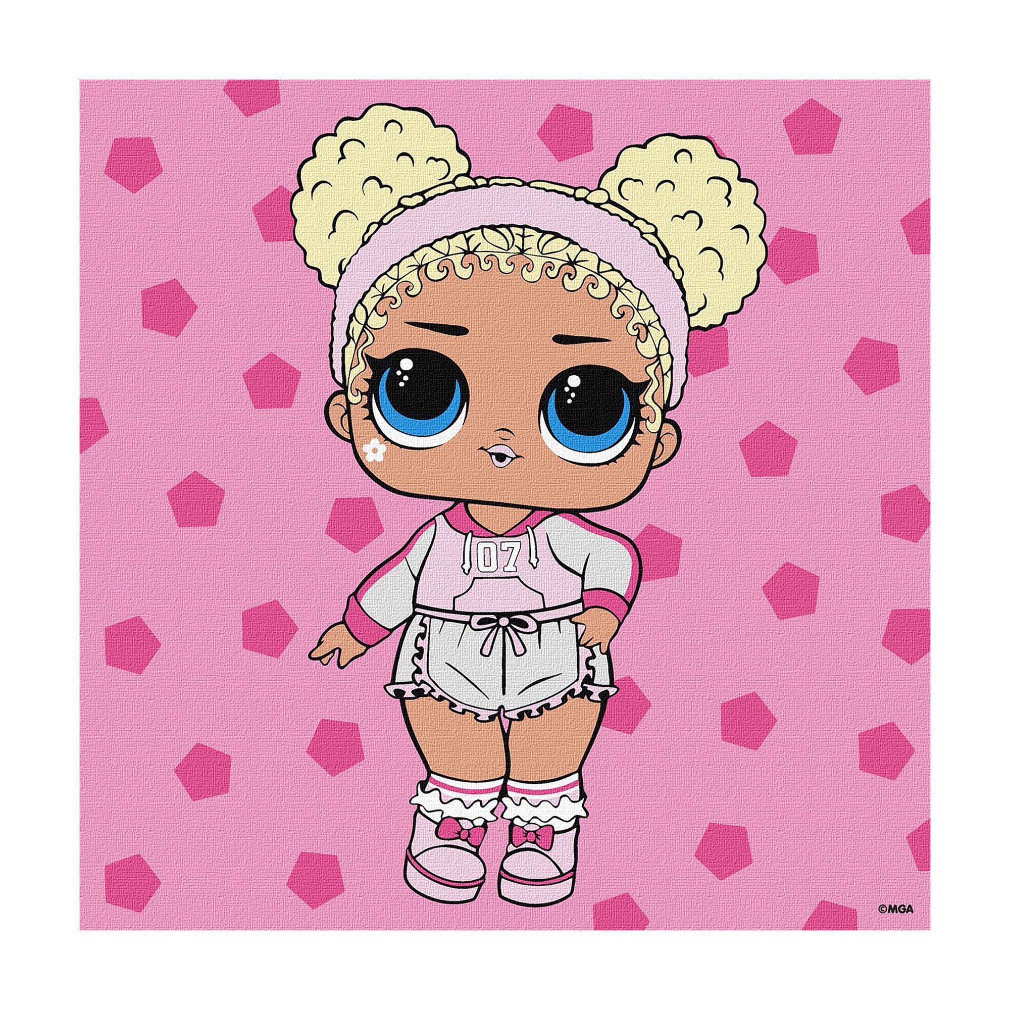 

Картина за номерами Ideyka L.O.L Surprise! Game on. Flower Child, 25*25 см (KHO1320)