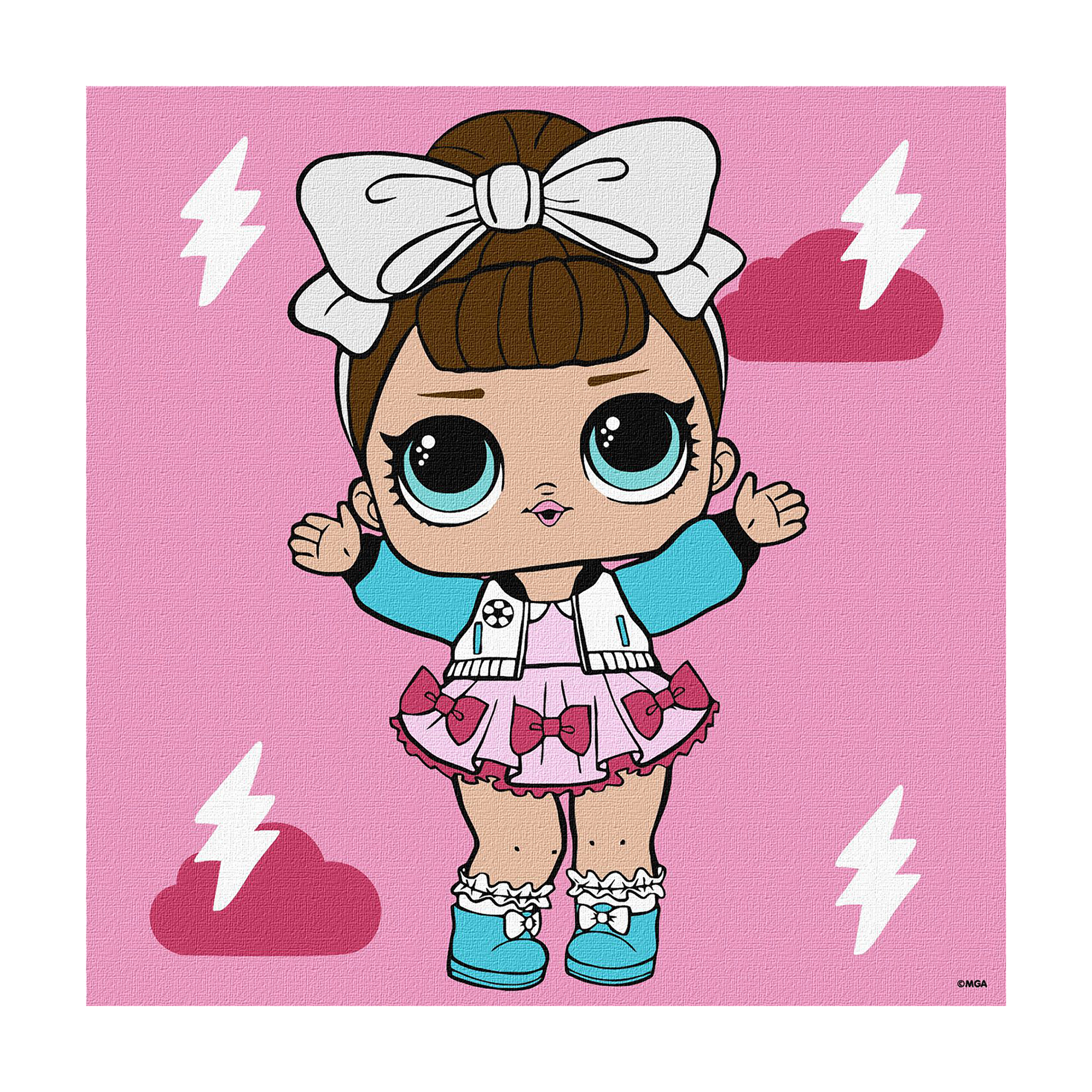 

Картина за номерами Ideyka L.O.L Surprise! Game on. Fancy, 25*25 см (KHO1322)