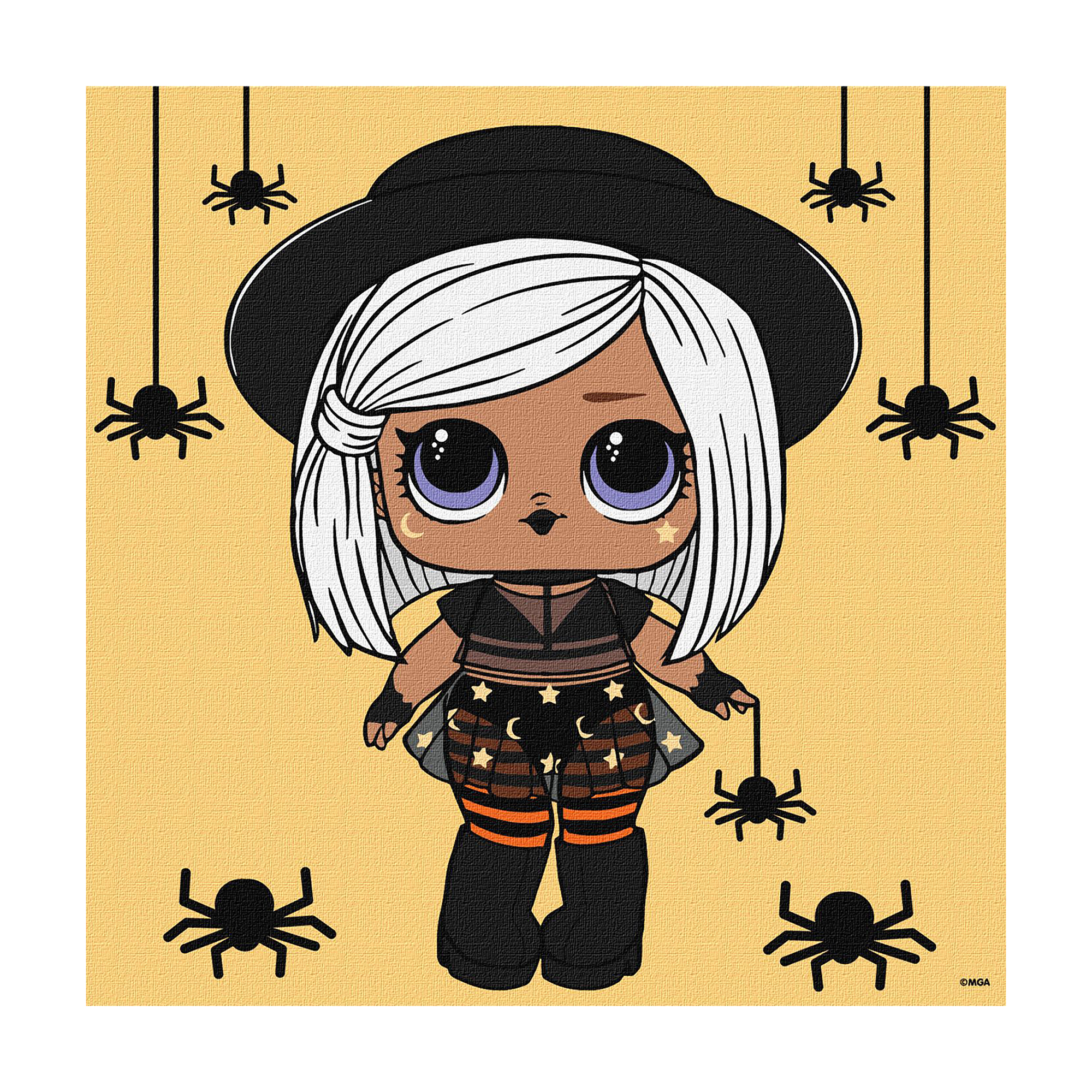 

Картина за номерами Ideyka L.O.L Surprise! Witchay Babay, 25*25 см (KHO1333)