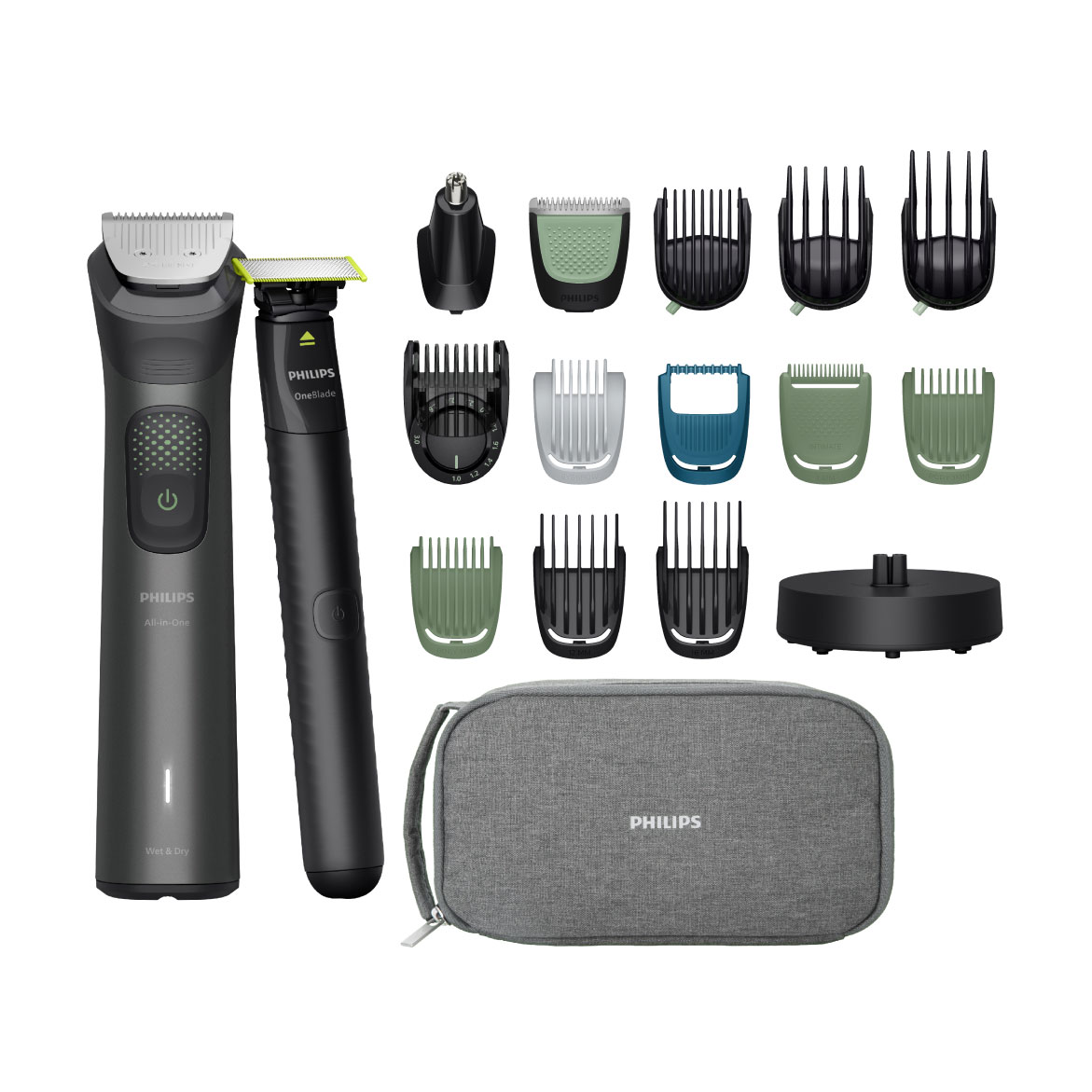 

Універсальний тример 19 в 1 PHILIPS MG9556/15 серії 9000, з футляром та насадками