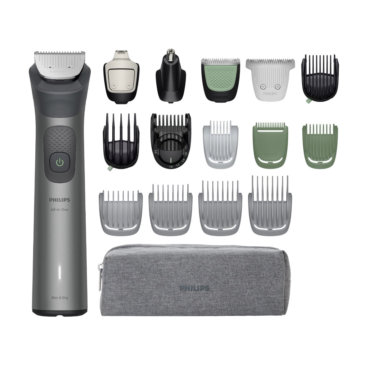 

Універсальний тример 17 в 1 PHILIPS MG7941/15 серії 7000, з футляром та насадками