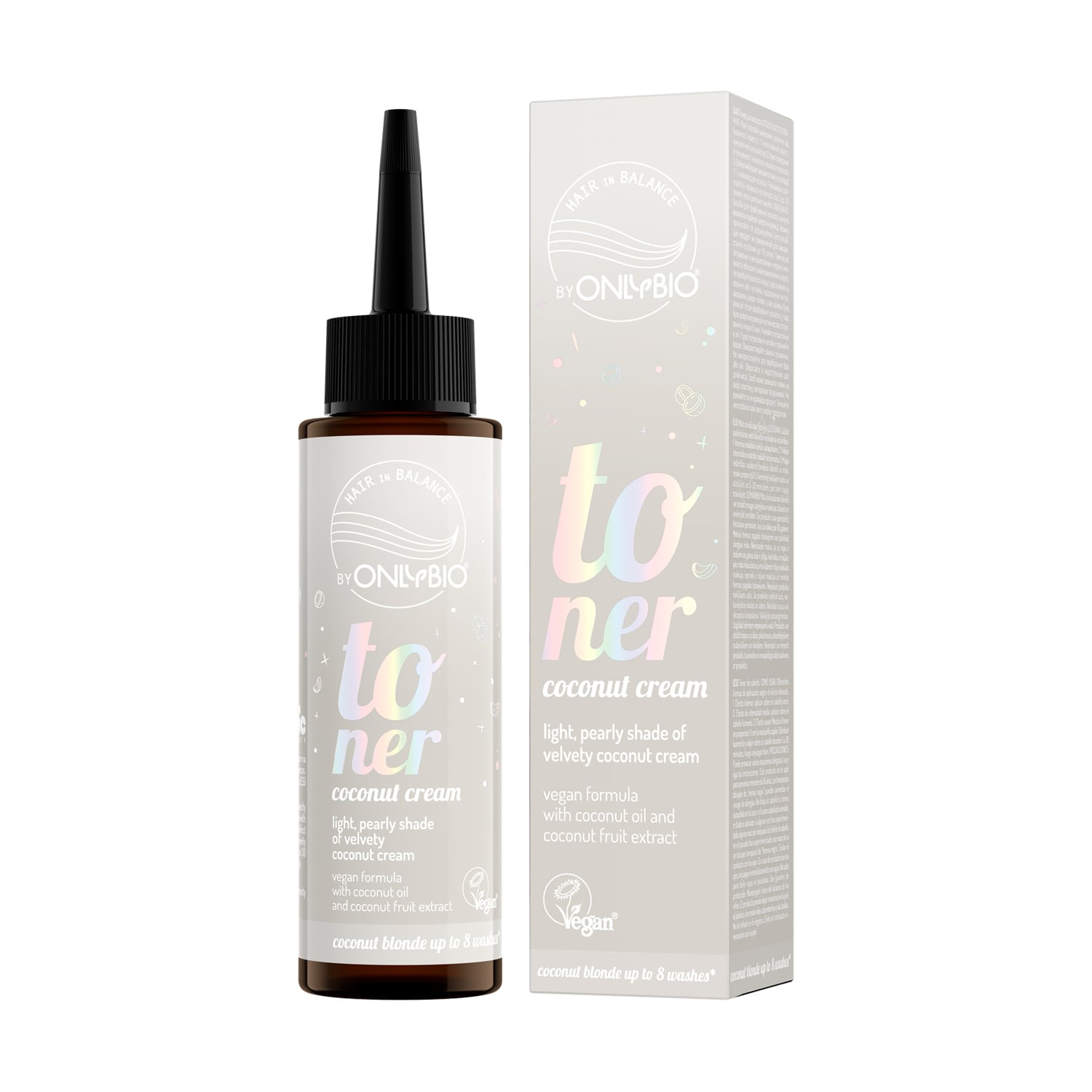 

Тонер для волосся OnlyBio Hair in Balance Toner, Coconut Cream, 100 мл