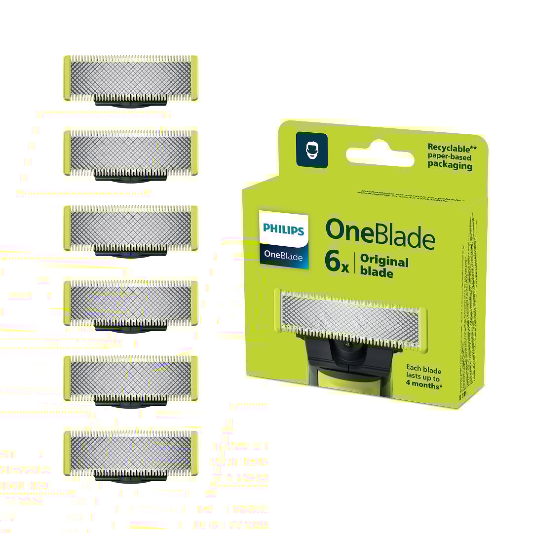 

Змінні леза PHILIPS OneBlade, 6 шт (QP260/50)