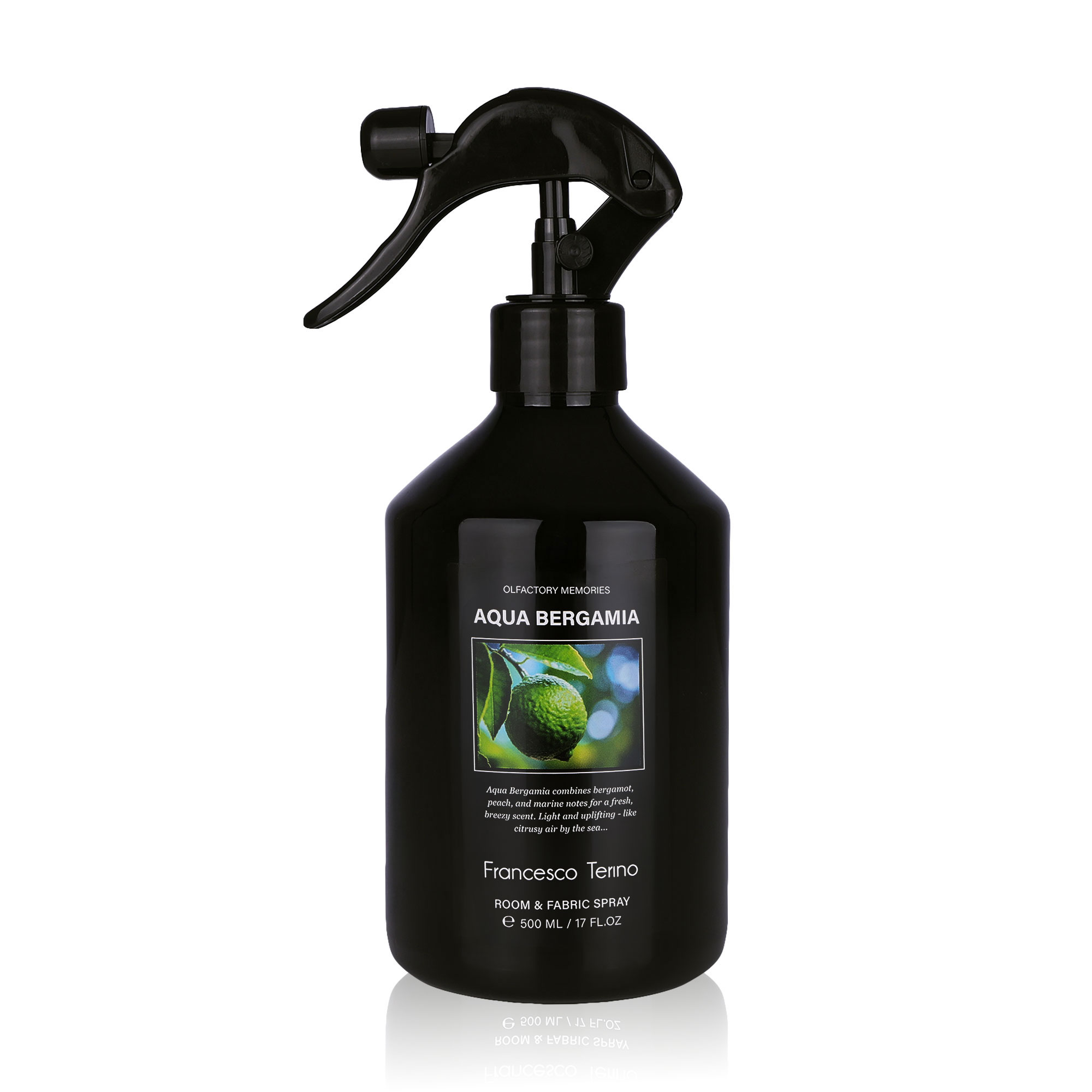 

Спрей для приміщень Francesco Terino Aqua Bergamia, 500 мл