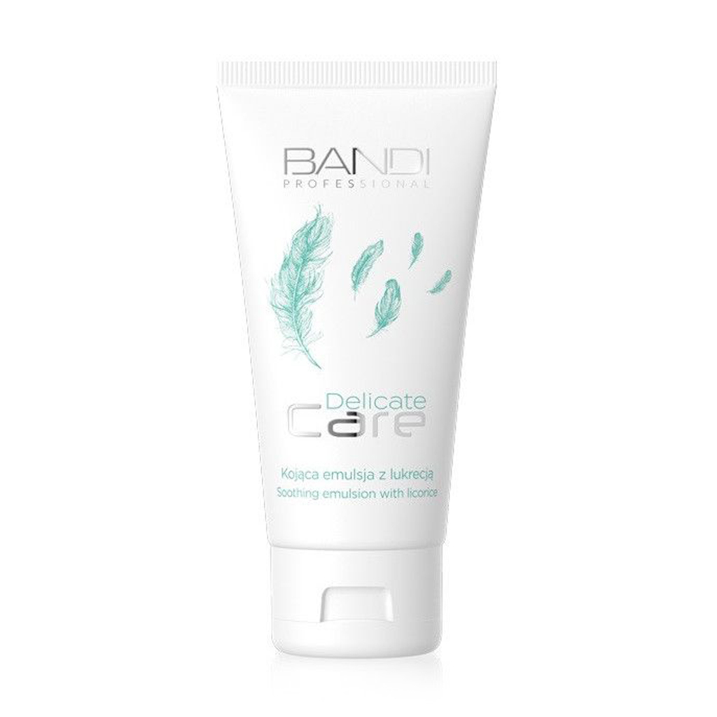 

Заспокійлива емульсія для обличчя Bandi Professional Delicate Care Soothing Emulsion With Licorice з солодкою, 50 мл