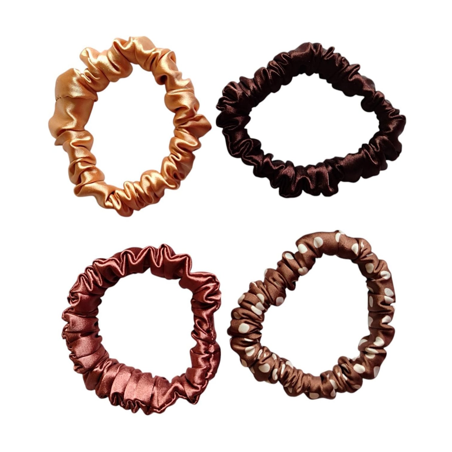 

Набір резинок для волосся ScrunchyUA Універсальні, 4 шт (SCR0168SKLUA)