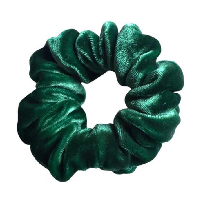 

Резинка для волосся ScrunchyUA Оксамитова, зелена, 1 шт (SCR0226SKLUA)