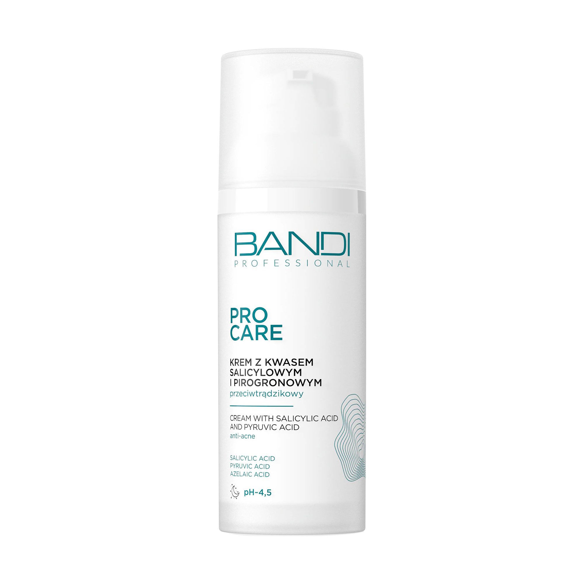 Крем для обличчя Bandi Professional Pro Care Cream з саліциловою та піровиноградною кислотою, 50 мл