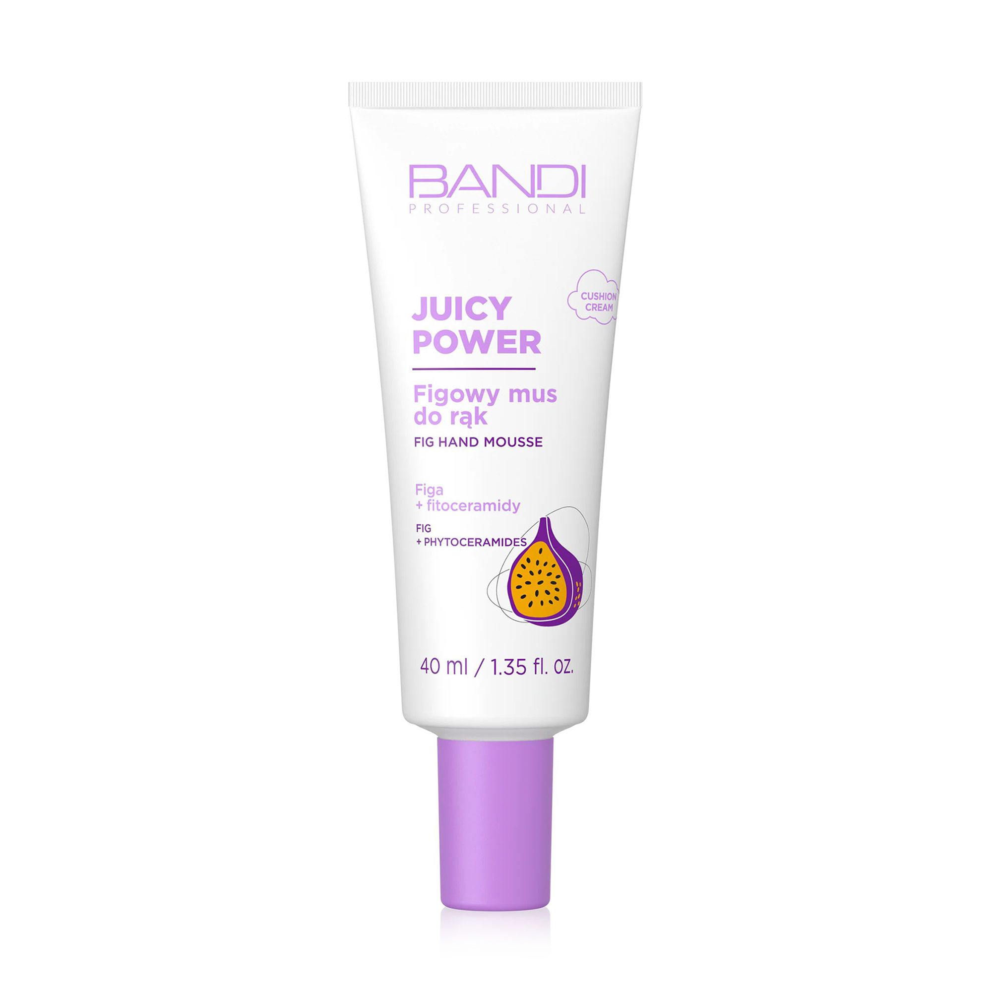 

Мус для рук Bandi Professional Juicy Power Fig Hand Mousse Fig + Phytoceramides, 40 мл