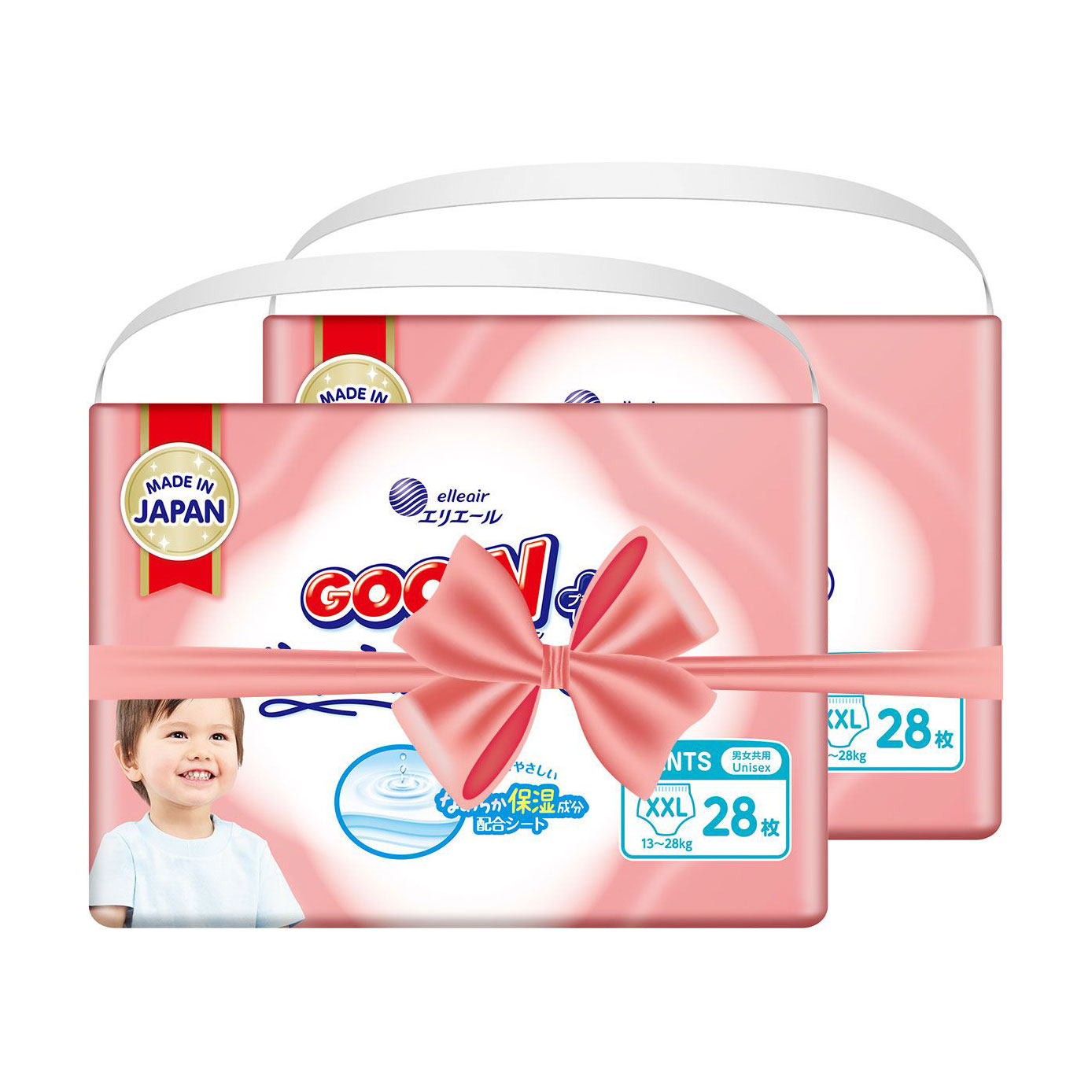 

Уцінка! Підгузки-трусики Goo.N Plus розмір XXL (13-28 кг), 56 шт