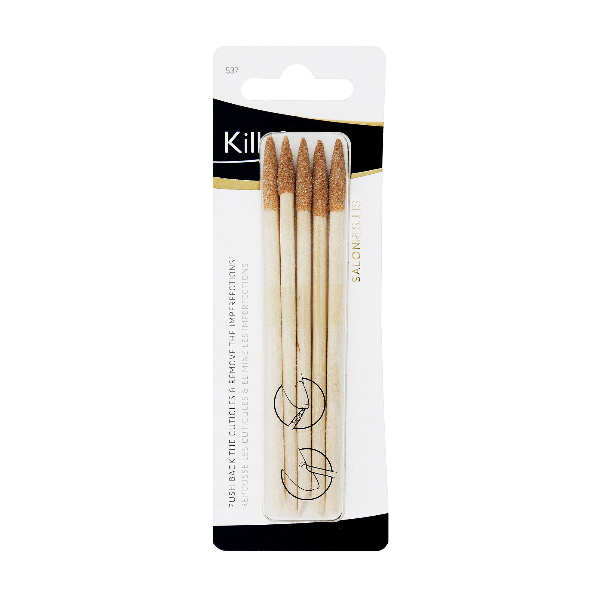 

Палички для кутикули KillyS Дерев'яні, 5 шт (963537)