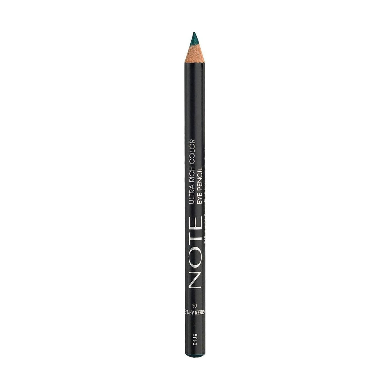 

Ультранасичений олівець для очей Note Ultra Rich Color Eye Pencil 03 Green Apple, 1.1 г