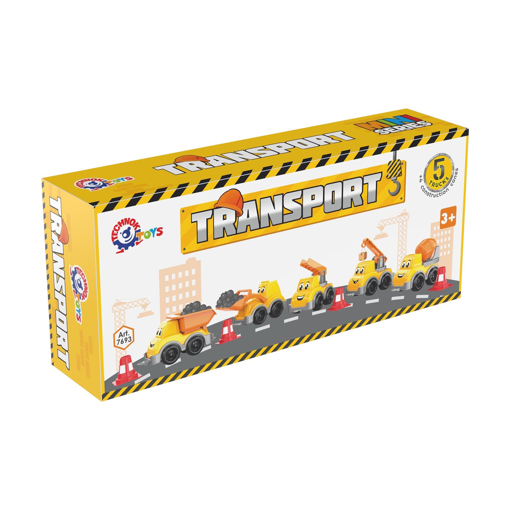 

Ігровий набір TechnoK Будівельна техніка, від 3 років, 5 деталей (7693)