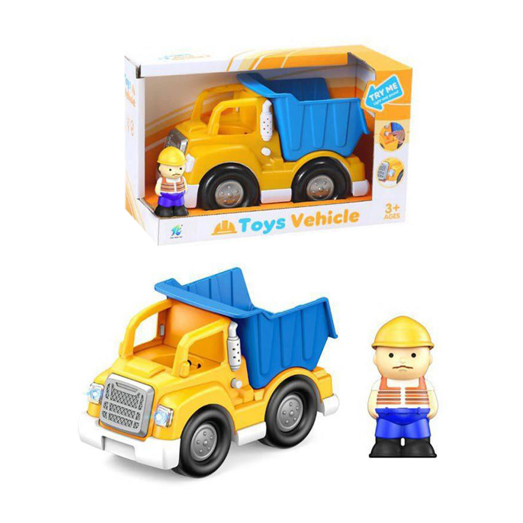 

Дитяча іграшка-машинка Shantou Jinxing Грайся та навчайся, 14.5*11.5*23.5 см, від 3 років (PL-724-34)