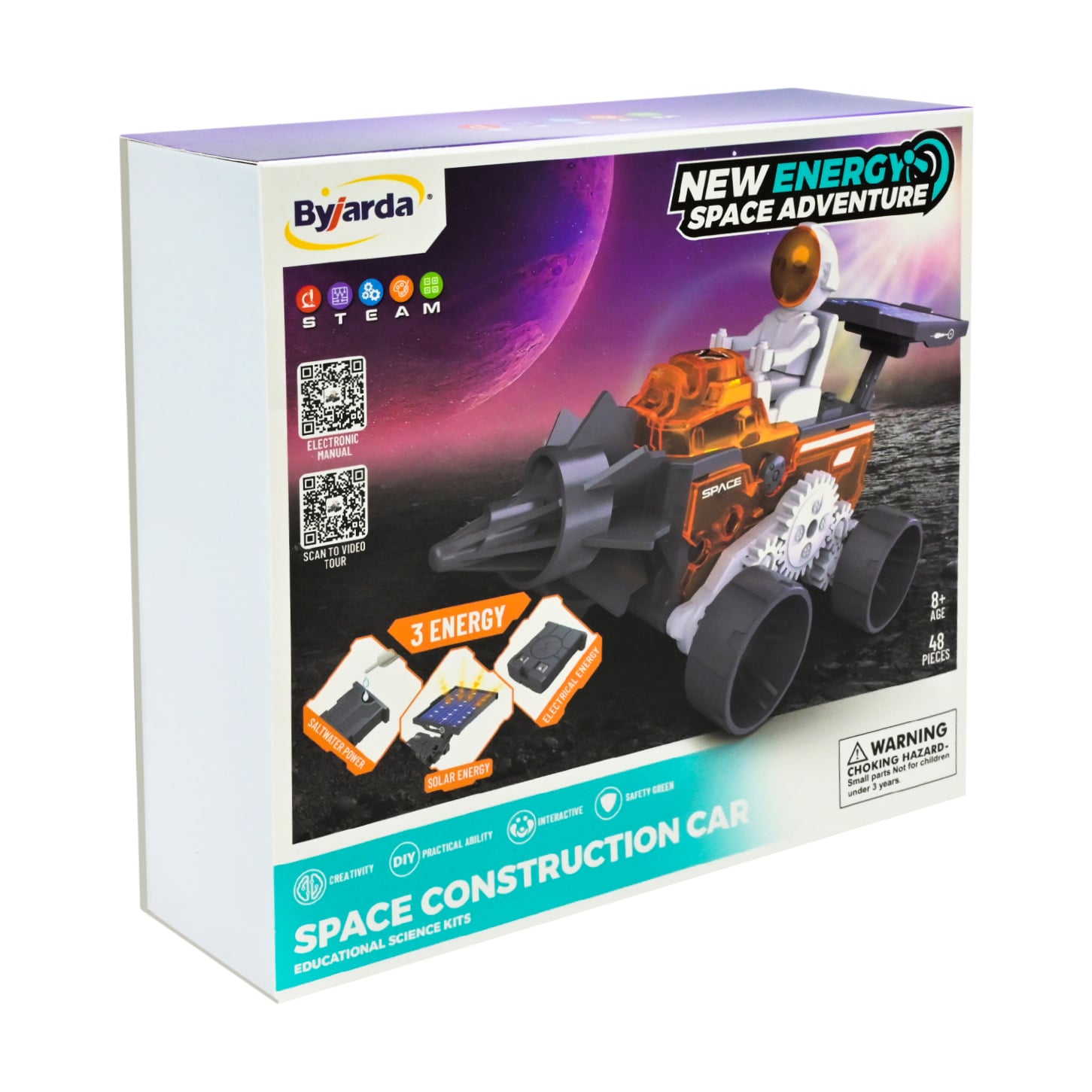 

Дитячий ігровий набір Shantou Jinxing New Energy Space Adventure, 7.3*14 см, від 8 років (TK0202)