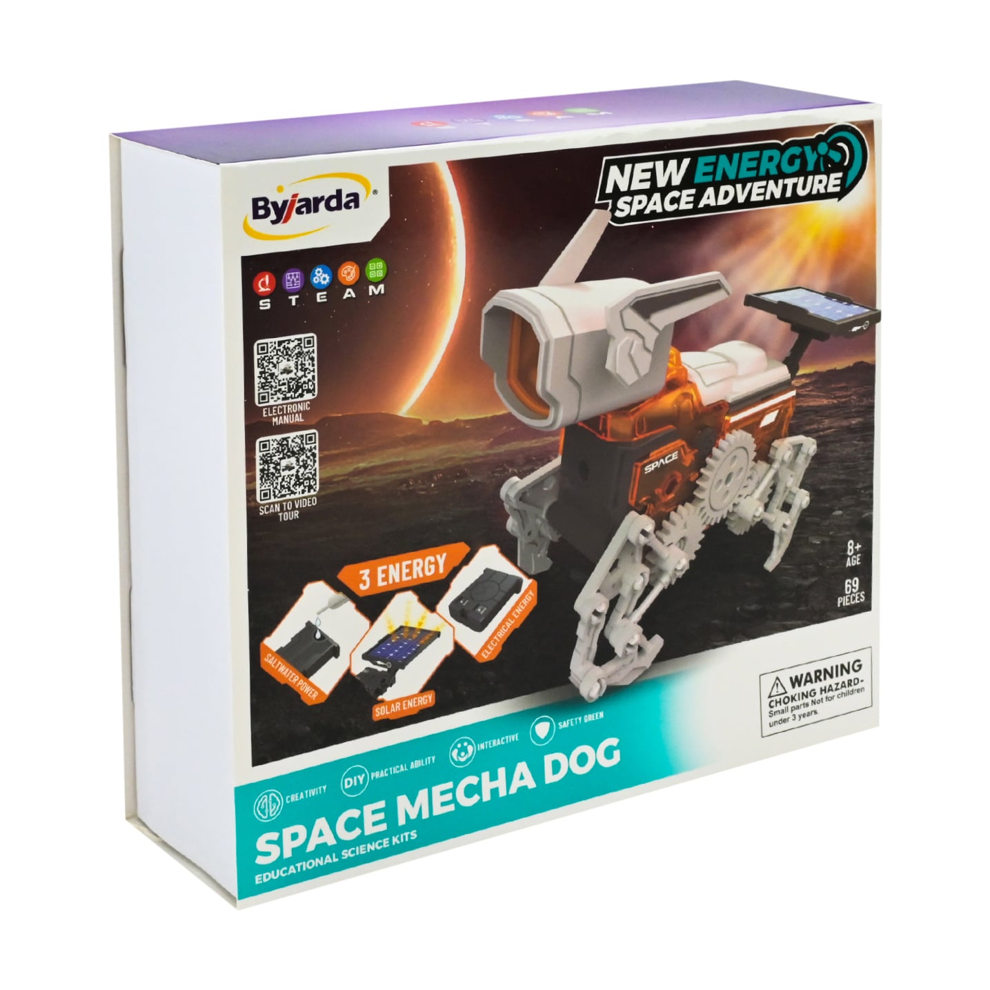 

Дитячий ігровий набір Shantou Jinxing New Energy Space Adventure, 5.3*13.2 см, від 8 років (TK0204)