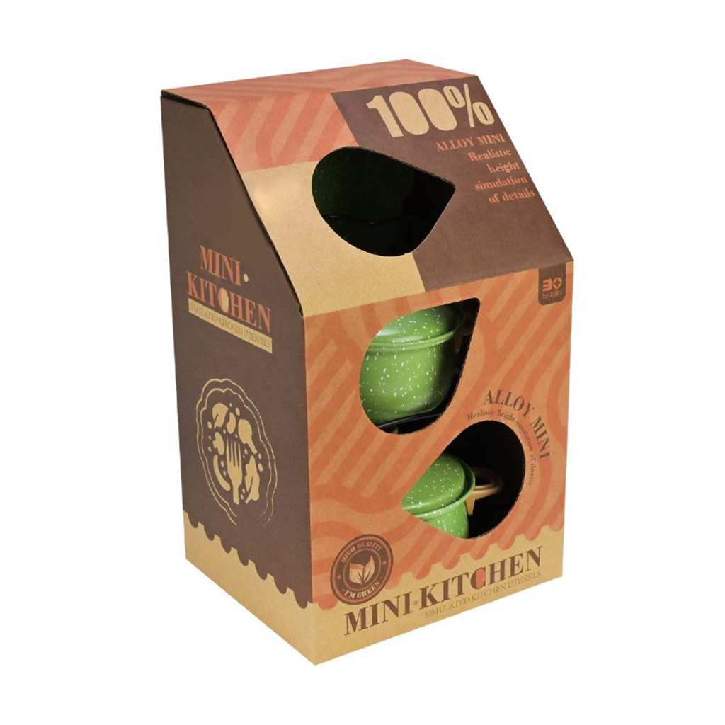 

Дитячий ігровий набір Shantou Jinxing Посуд, зелений, 6 деталей, від 3 років (H43C)