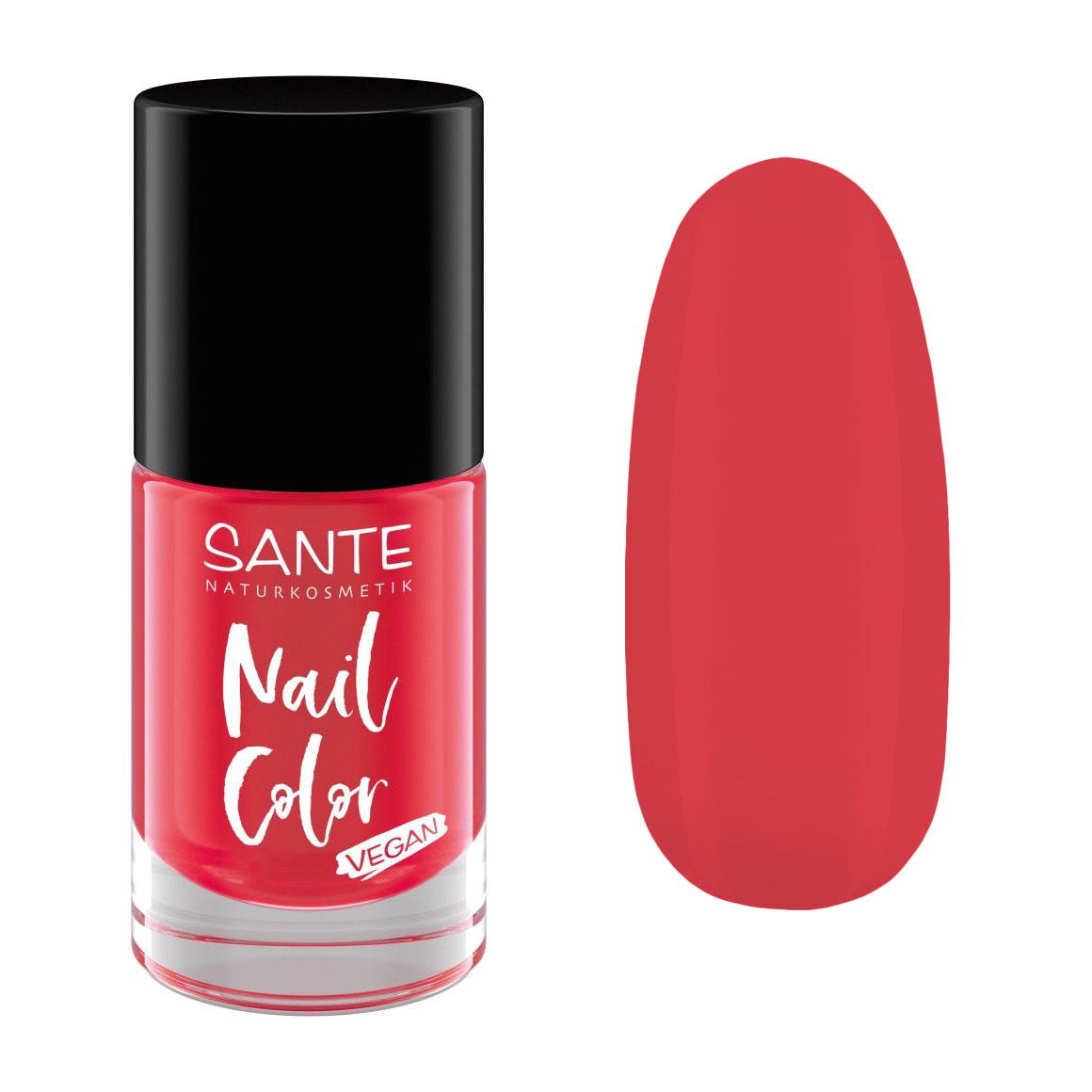 

Лак для нігтів Sante Naturkosmetik Nail Color 01 Blooming Coral, 8 мл