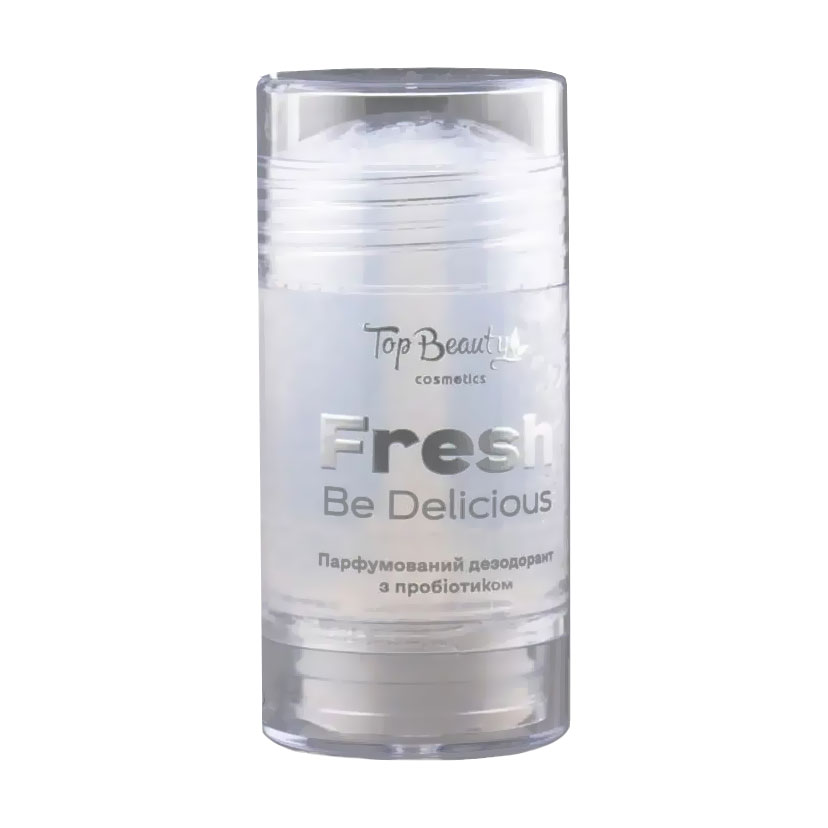 

Парфумований сухий дезодорант Top Beauty Fresh Be Delicious жіночий, з пробіотиком, 50 мл