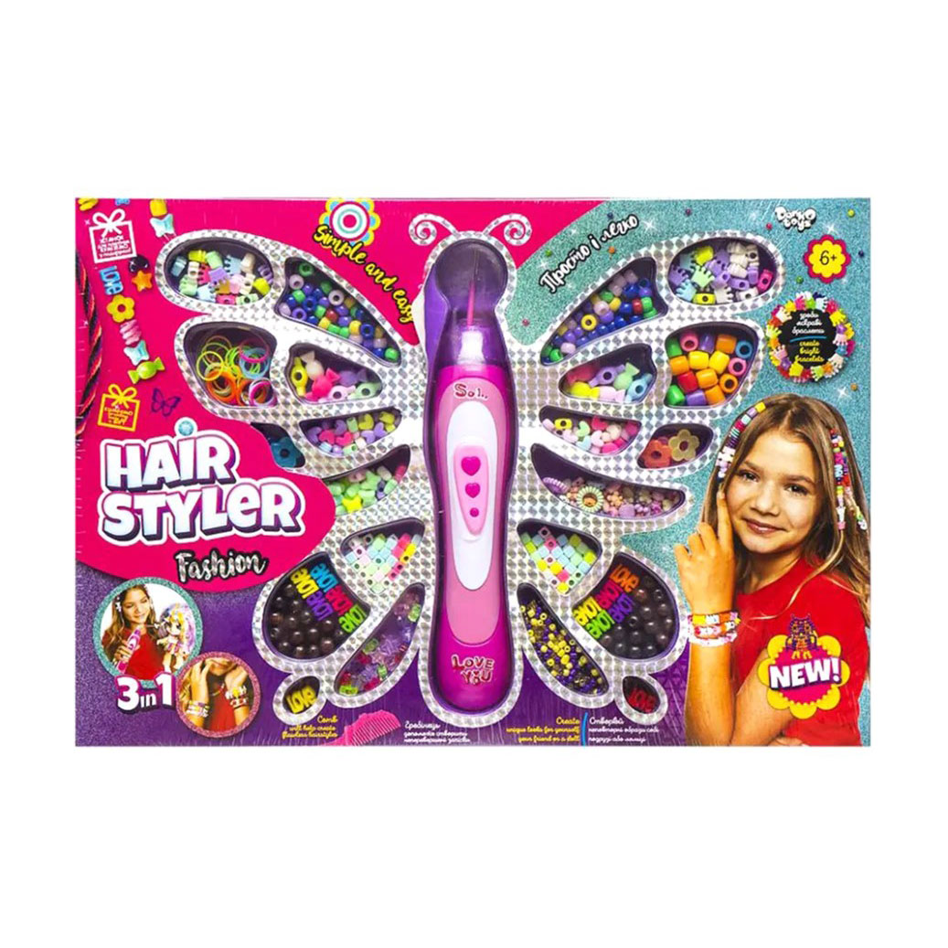 

Набір для творчості Danko Toys Hair Styler Fashion, від 6 років (HS-01-01)