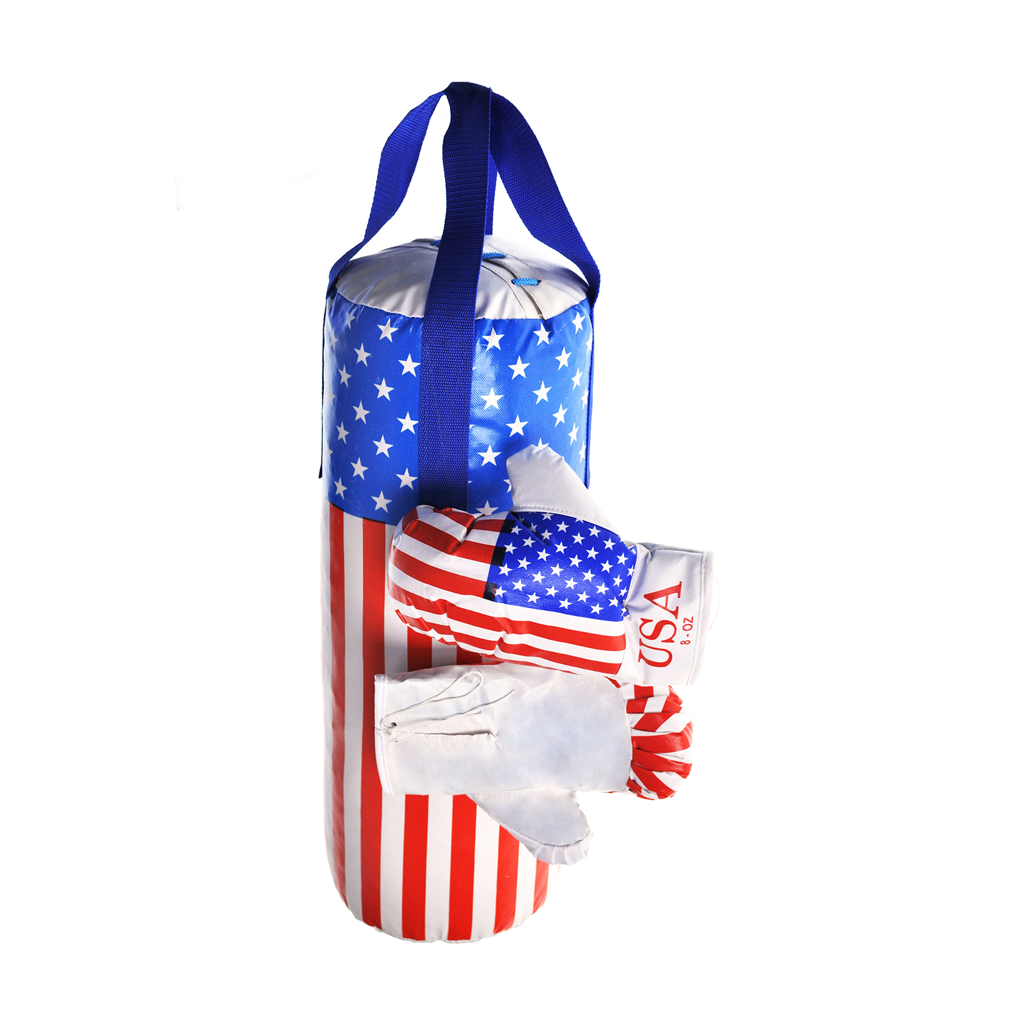 Набір для боксу Danko Toys Америка, червоно-блакитно-білий, від 4 років (L-USA)