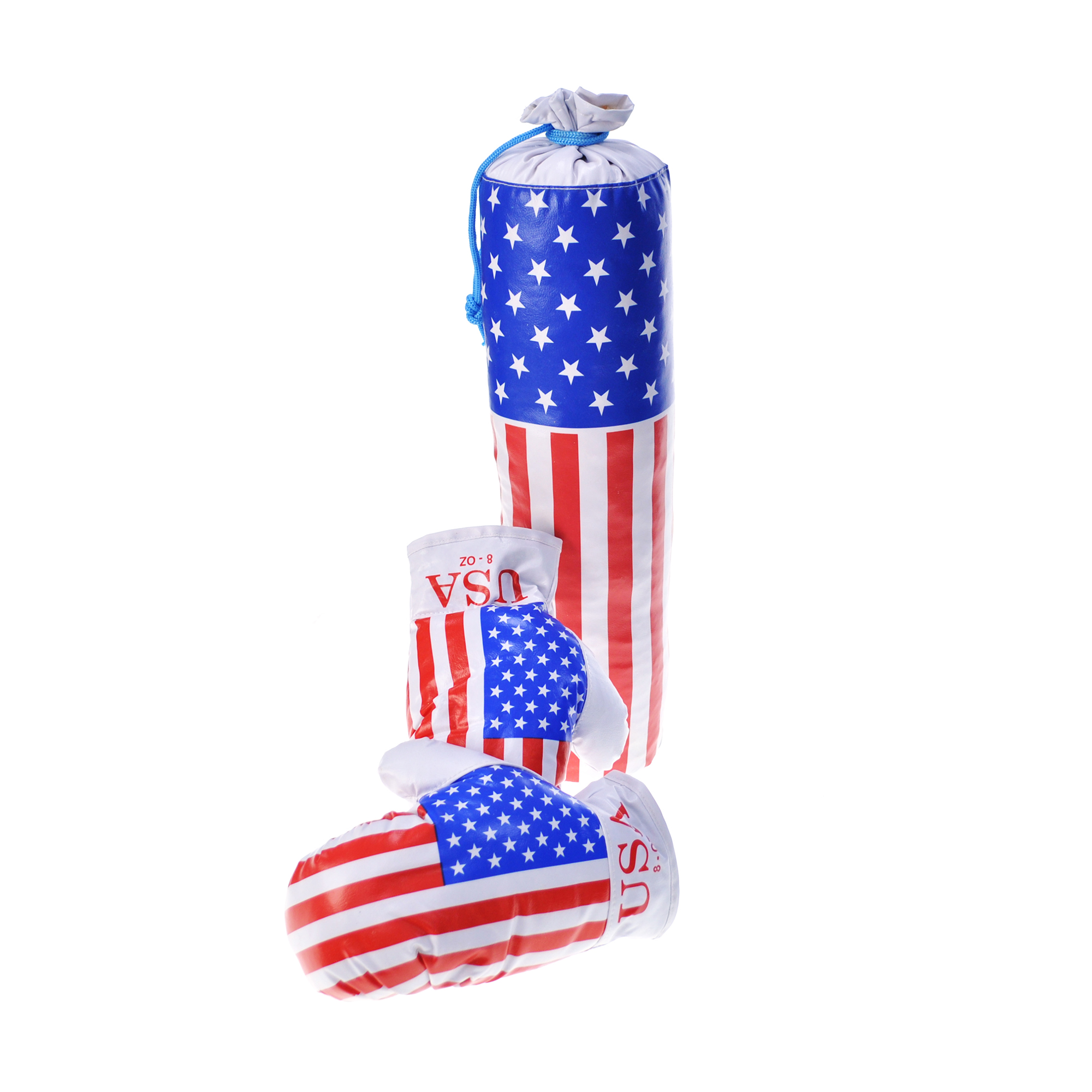 

Набір для боксу Danko Toys Америка, червоно-блакитно-білий, від 4 років (M-USA)