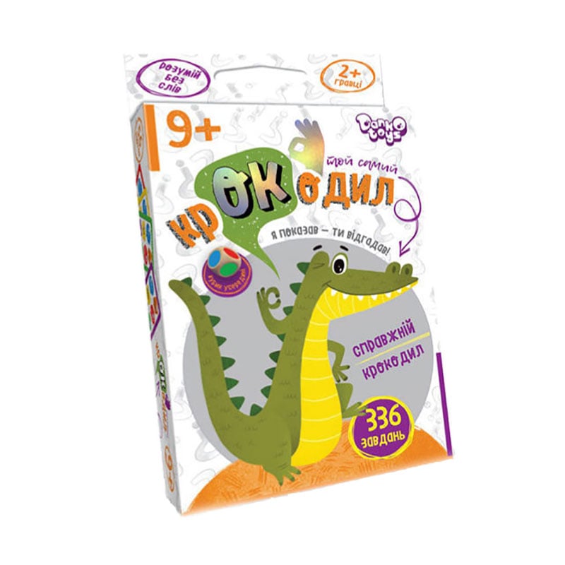 

Настільна гра Danko Toys Той самий крокодил, від 9 років (CROC-02-01U)