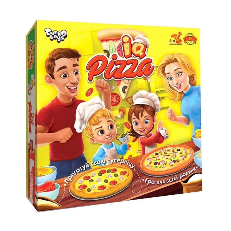 

Настільна гра Danko Toys IQ Pizza, від 5 років (G-IP-01U)