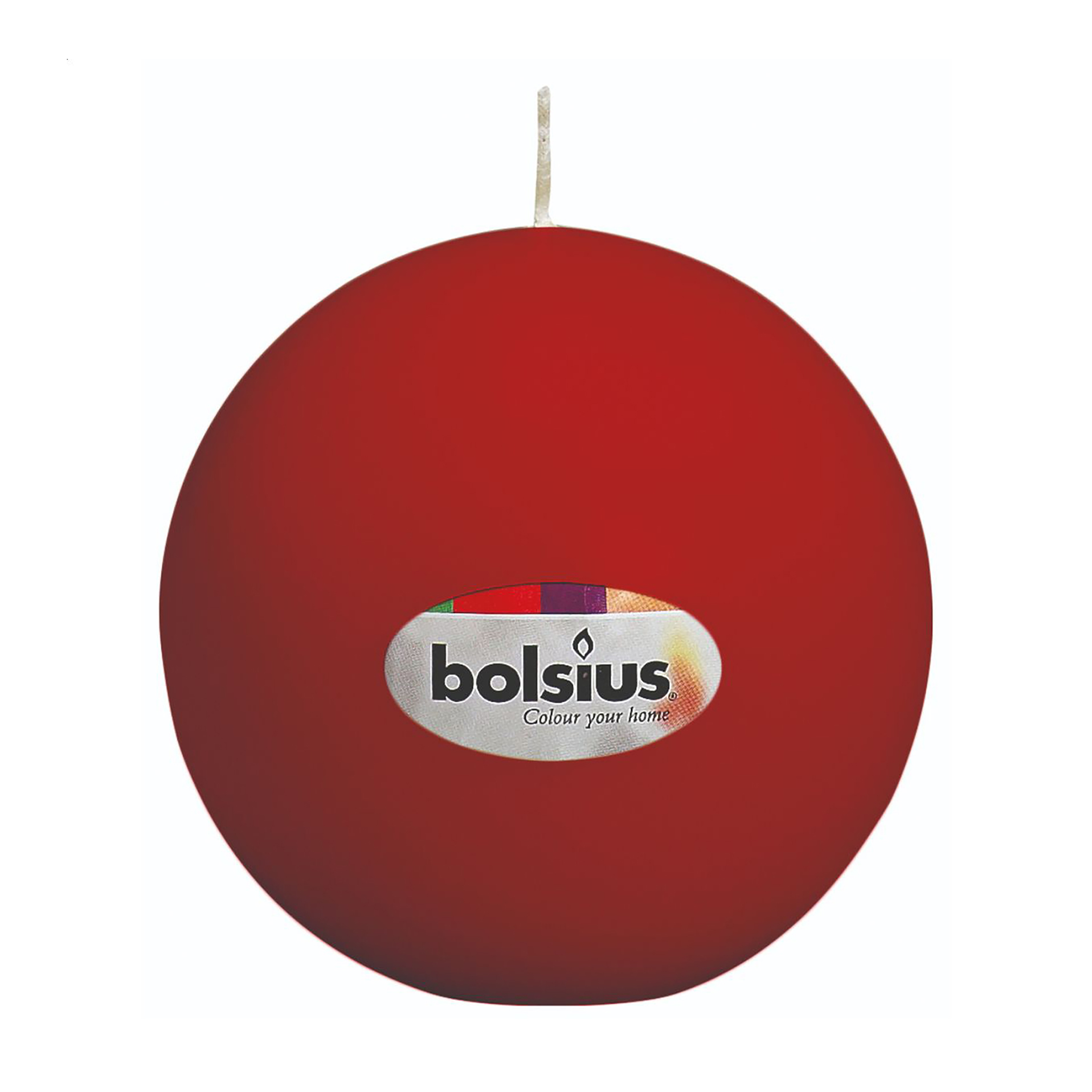 

Свічка-куля Bolsius Ball Бордова, 70 мм