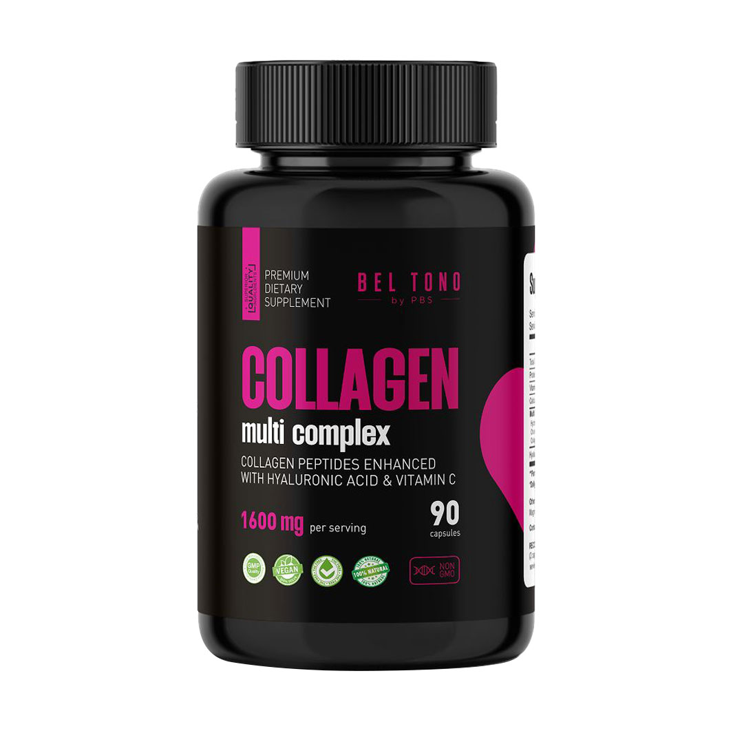 

Колаген Bel Tono Collagen Multi Complex 1600 mg, 90 капсул