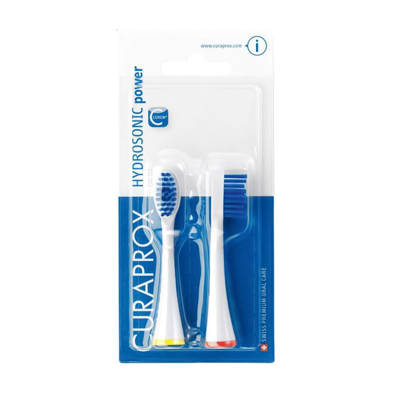 

Насадки для звукової електричної зубної щітки Curaprox Hydrosonic Power, 2 шт