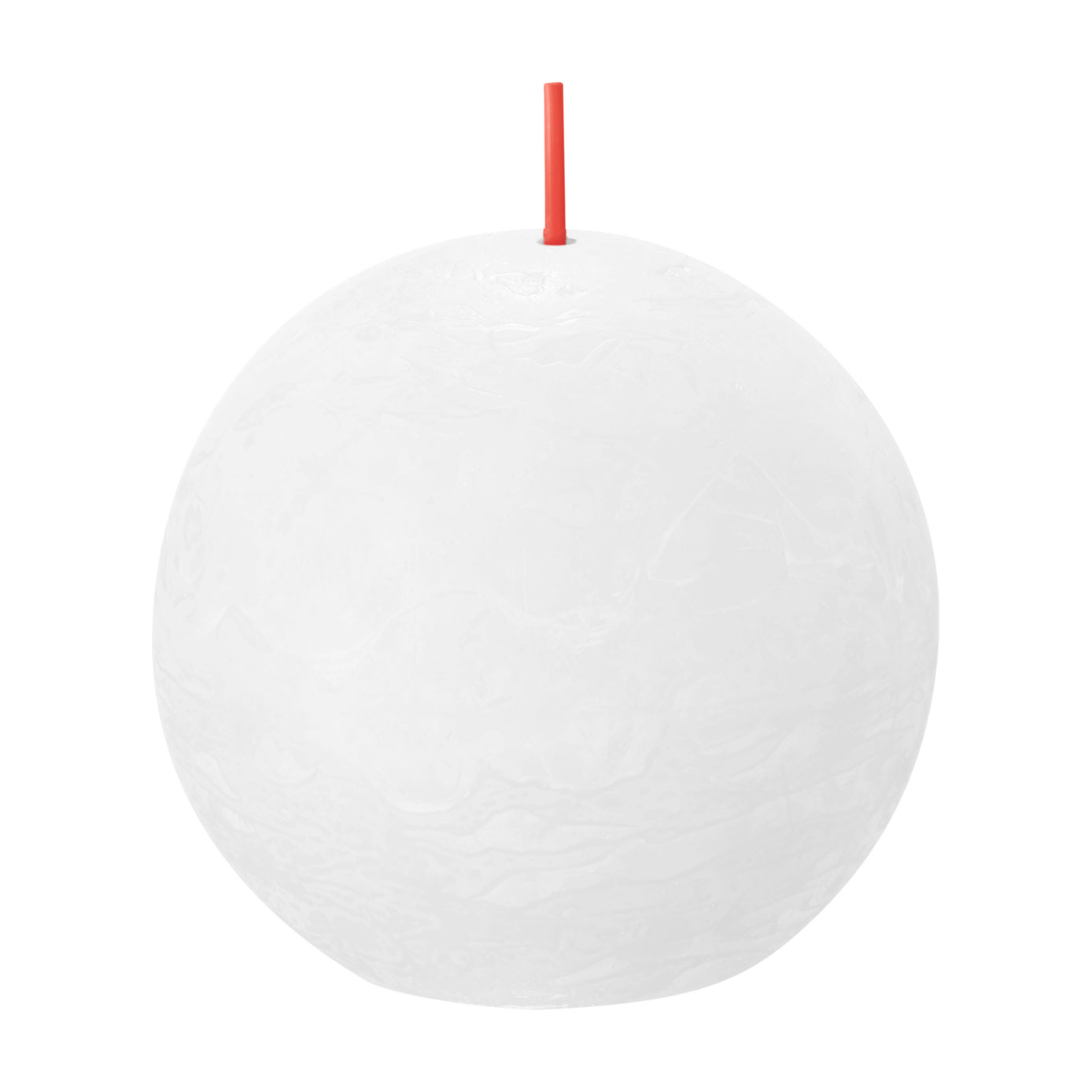 

Свічка-куля Bolsius Rustic Shine Хмарно-білий, 76 мм