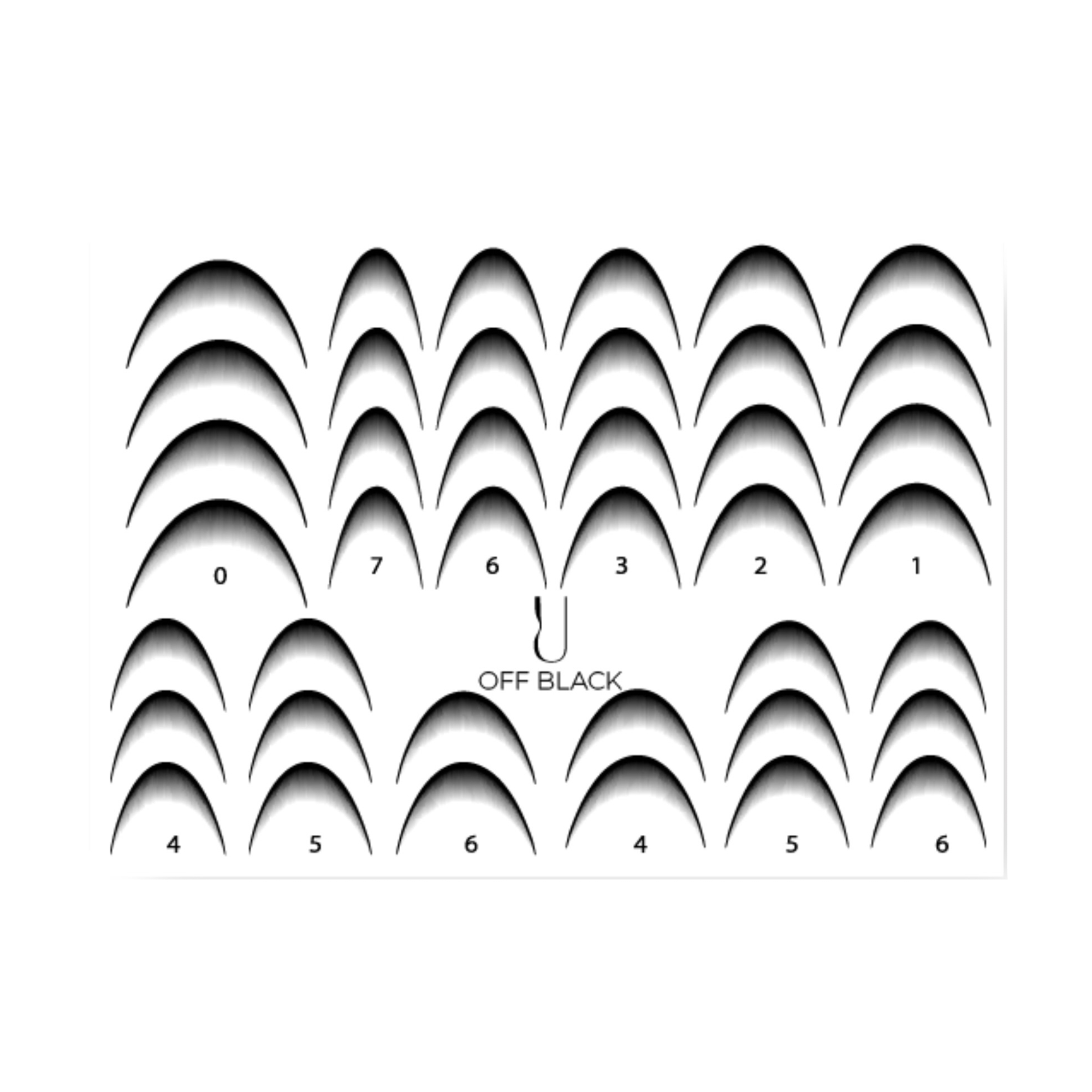 

Наліпки для дизайну нігтів StickersSpace Sliders Оf Black (0235)