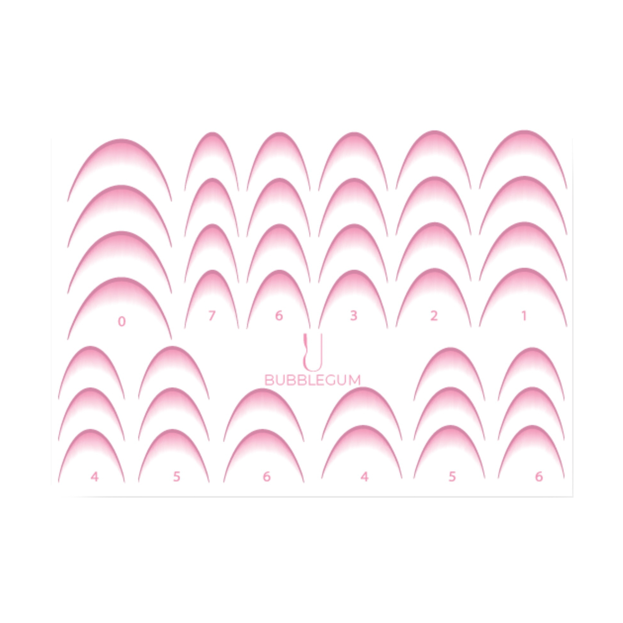 

Наліпки для дизайну нігтів StickersSpace Sliders Bubblegum (0239)