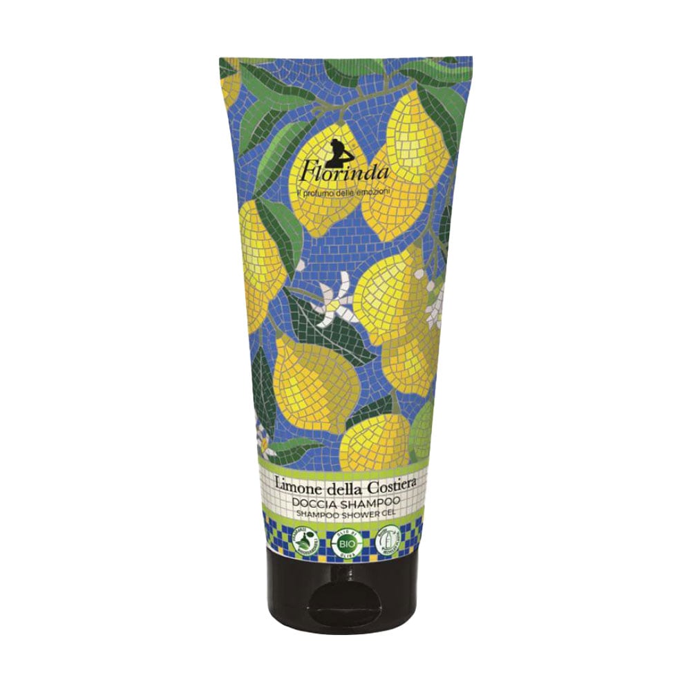 

Шампунь-гель для душу Florinda Mosaics Shampoo Shower Gel Лимон, 200 мл