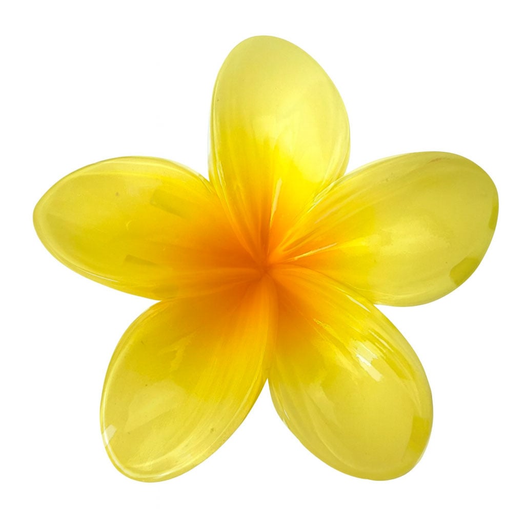 

Заколка для волосся квітка, жовта, 1 шт (E25092615)