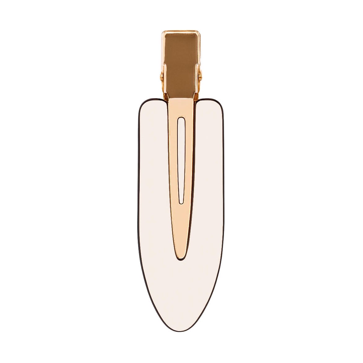 

Безшовна заколка для волосся, біла, 1 шт (E25092631)