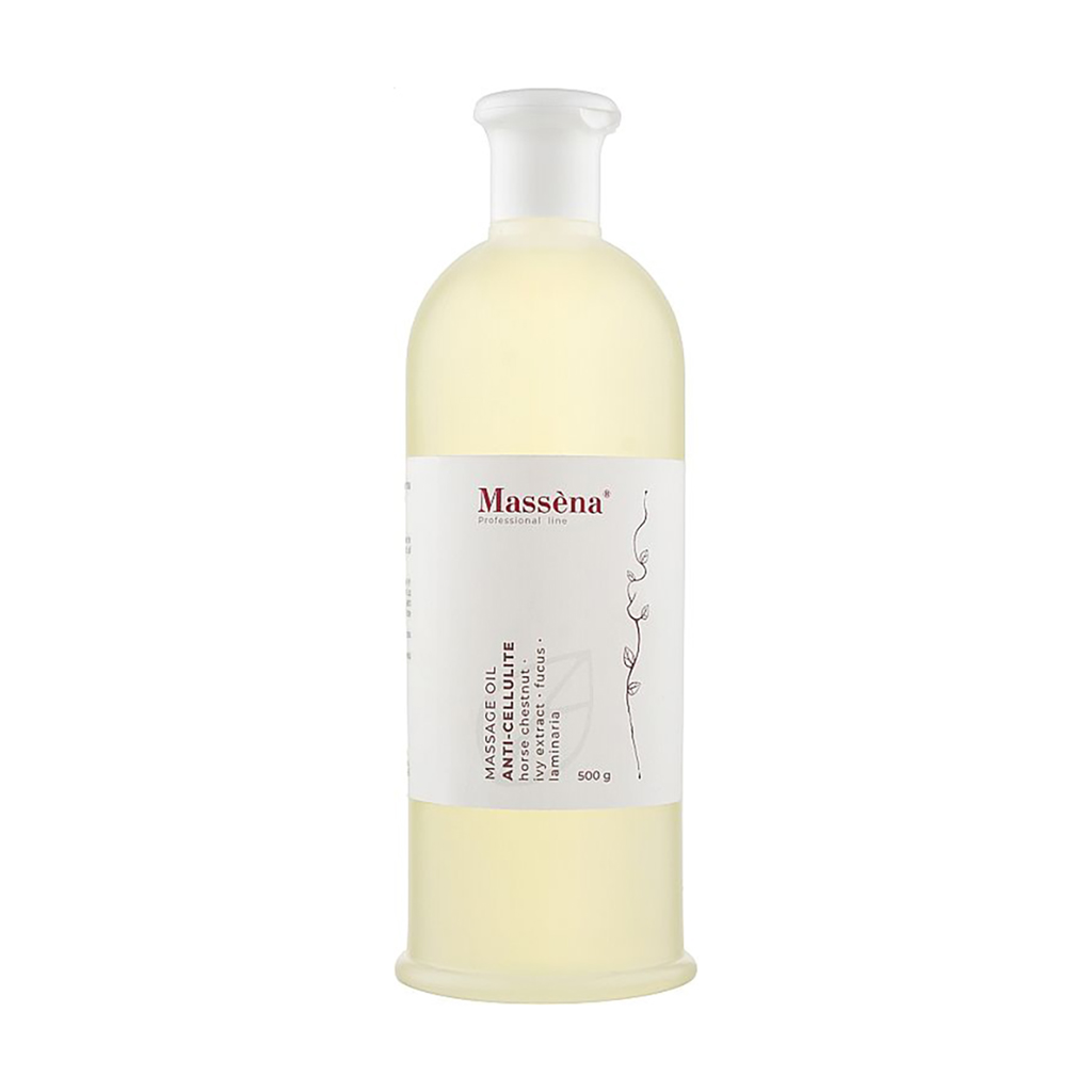 

Антицелюлітна олія для масажу тіла Massena Anti-Cellulite Massage Oil, 500 г