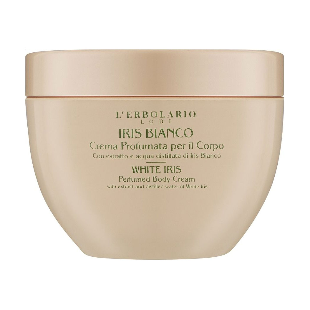 Парфумований крем для тіла L'Erbolario White Iris Perfumed Body Cream, 300 мл