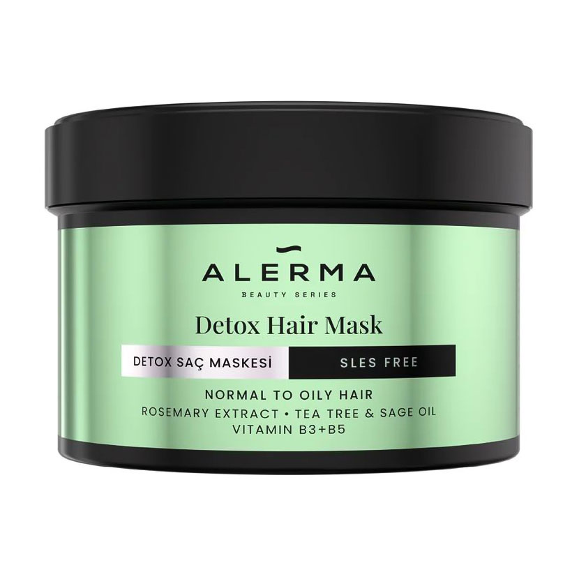 

Детокс маска Alerma Detox Hair Mask для нормального та жирного волосся, 240 мл