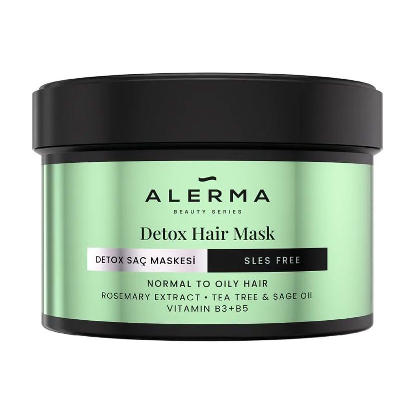 

Детокс маска Alerma Detox Hair Mask для нормального та жирного волосся, 240 мл